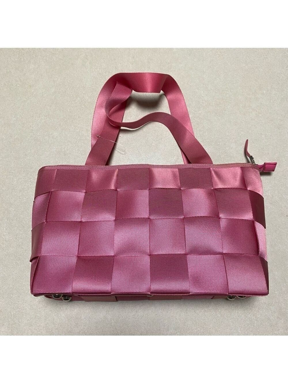 Seatbelt Bag Pink lined Shoulder Bag  Unbranded